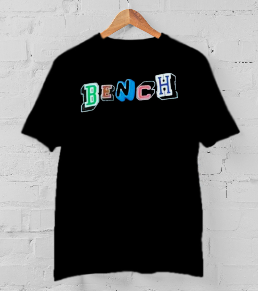 Sunoo Bench Colorful Lettering T-Shirt
