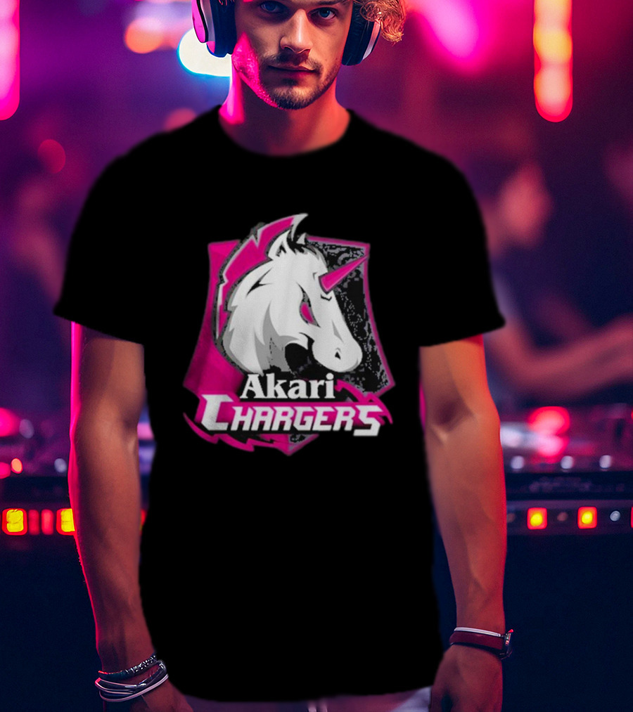 Unicorn Fifi Sharma Akari Chargers T-Shirt