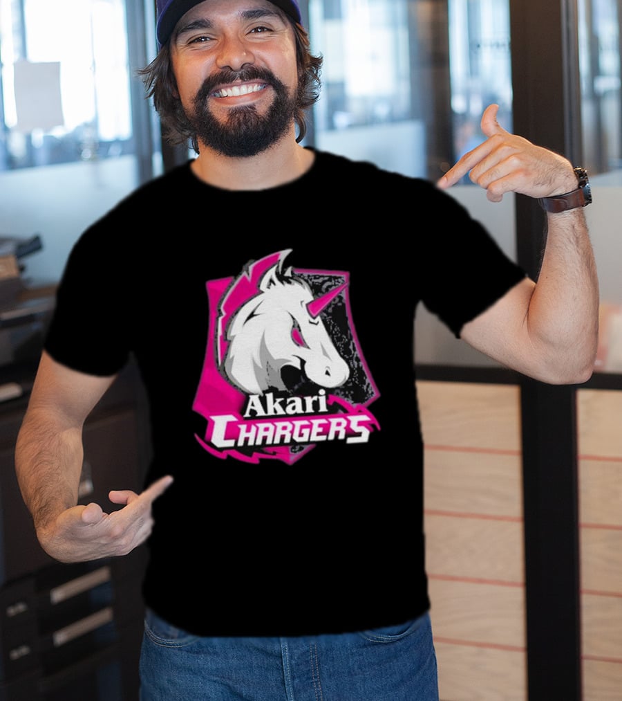Unicorn Fifi Sharma Akari Chargers T-Shirt