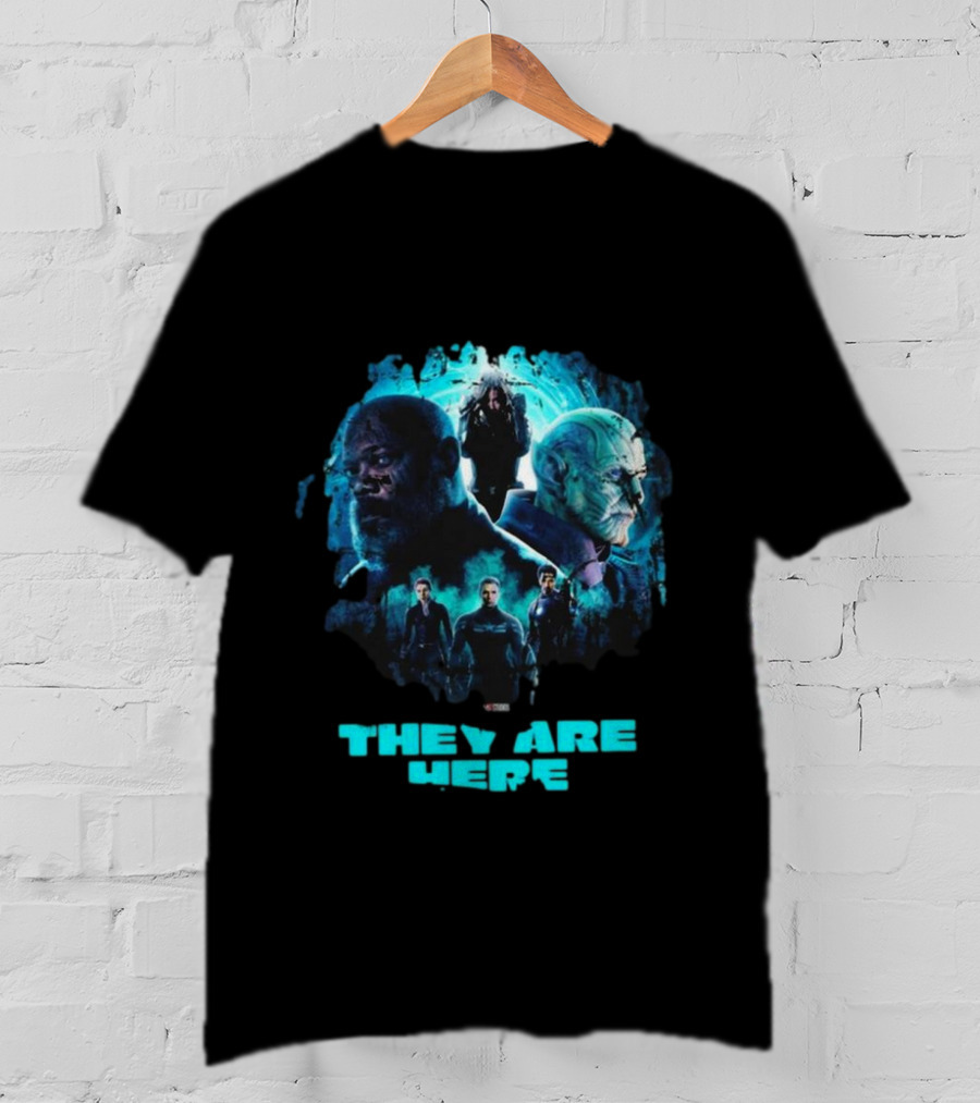 They Are Here Secret Invasion Marvel Movie Ta-Nehisi Coates T-Shirt