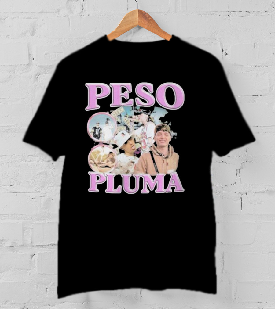 Peso Pluma Pink Collage T-Shirt