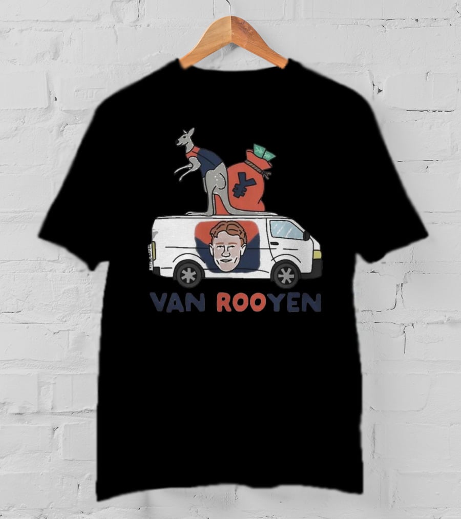 Triple Wafer Van Rooyen Merch Kangaroo Cash Van T-Shirt