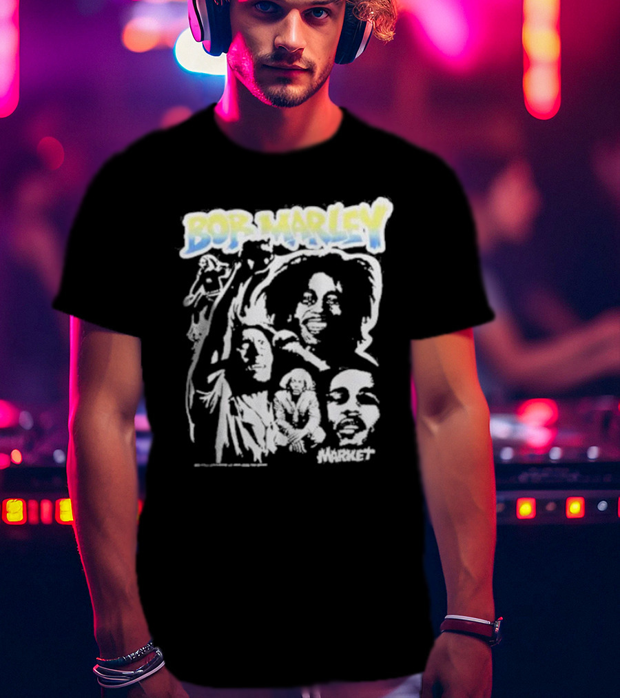 Bob Marley Punk Market T-Shirt