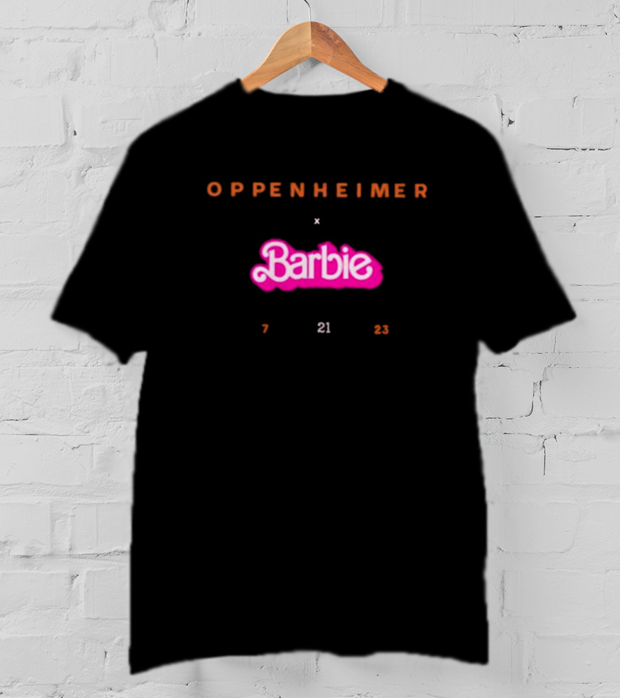 Oppenheimer X Barbie 7 21 23 T-Shirt