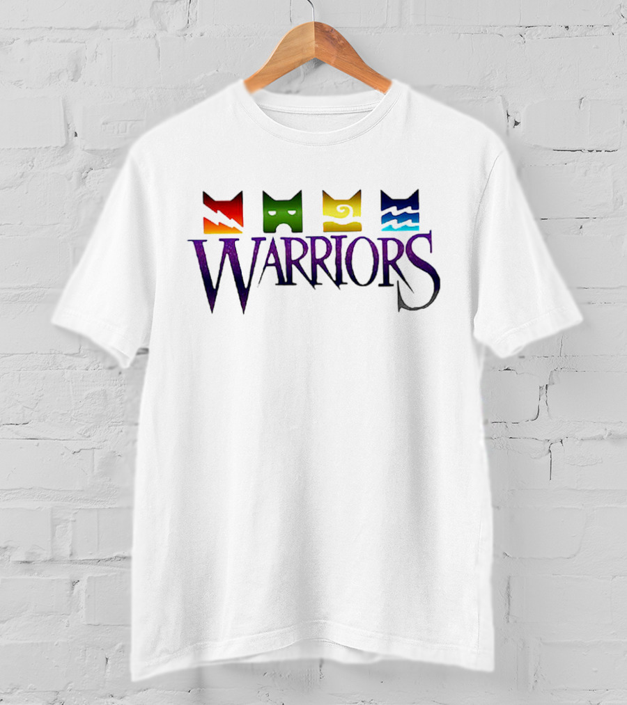 Warrior Cats Logo With Iconic Clan Symbols T-Shirt