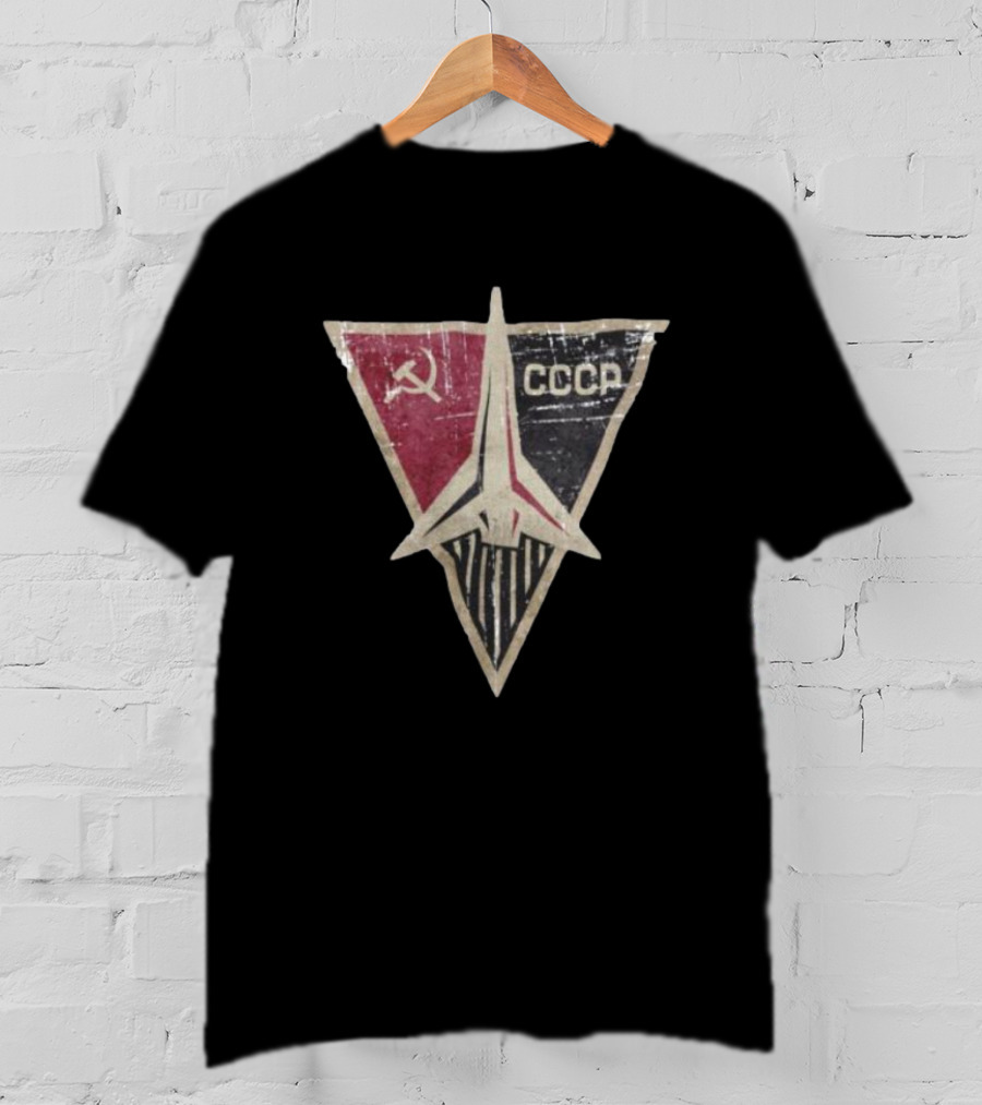 CCCP Soviet Space Program Emblem T-Shirt