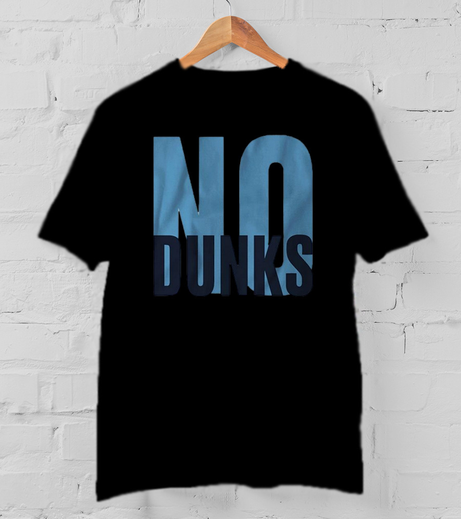 No Dunks Podcast Merchandise Blue T-Shirt