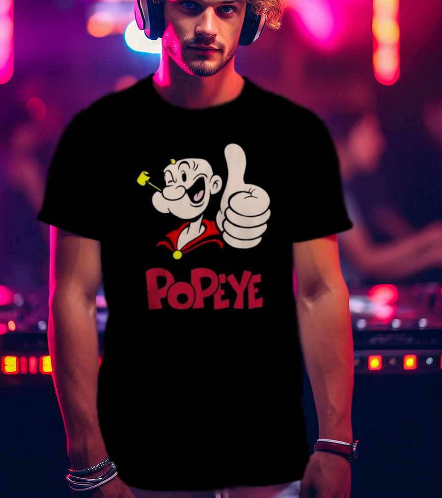 Popeye Thumbs Up Iconic Character T-Shirt