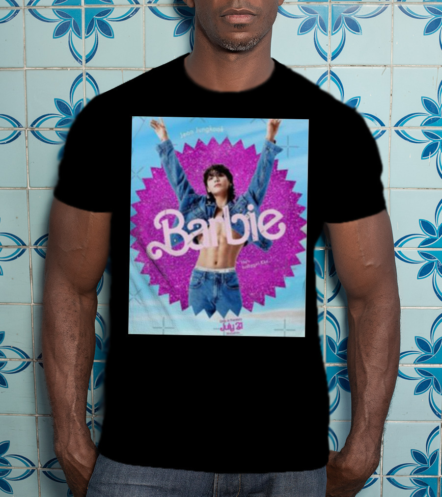 Jeon Jungkook Barbie July 21 Ken Edition T-Shirt