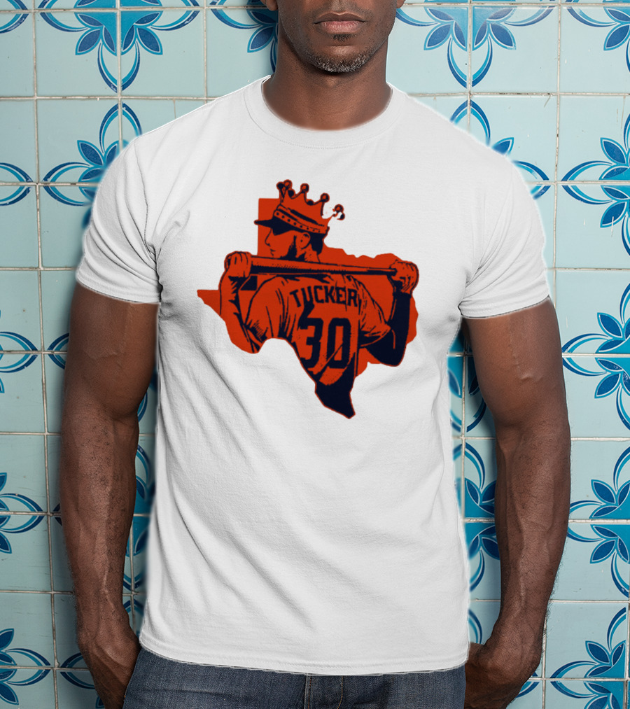 Tucker 30 Crowned King Of Texas Baseball T-Shirt
