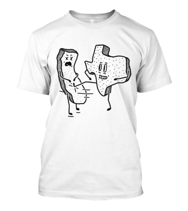 Txhumor Don’t California My Texas Funny State Character T-Shirt