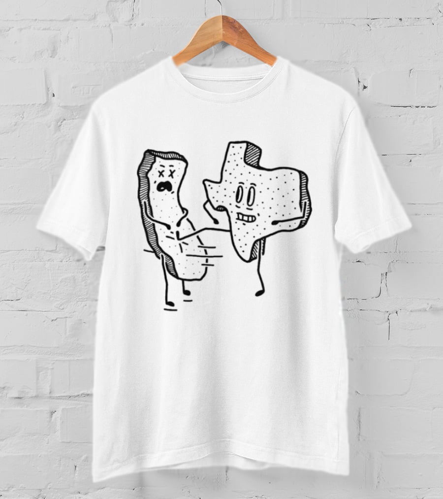 Txhumor Don’t California My Texas Funny State Character T-Shirt