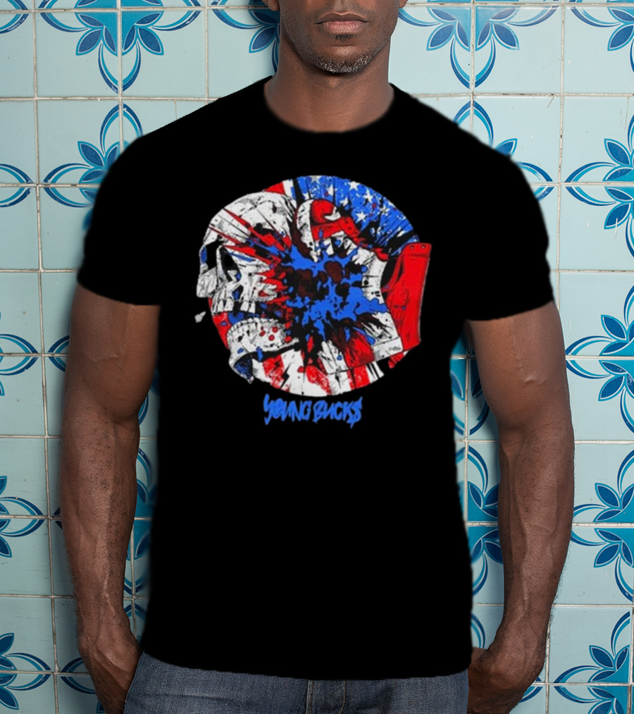 Young Bucks Kickstart Fireworks Explosion T-Shirt