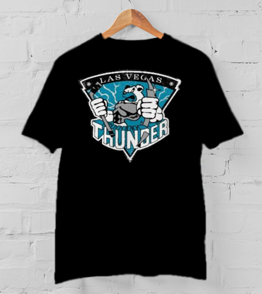Las Vegas Thunder Hockey Polar Bear T-Shirt