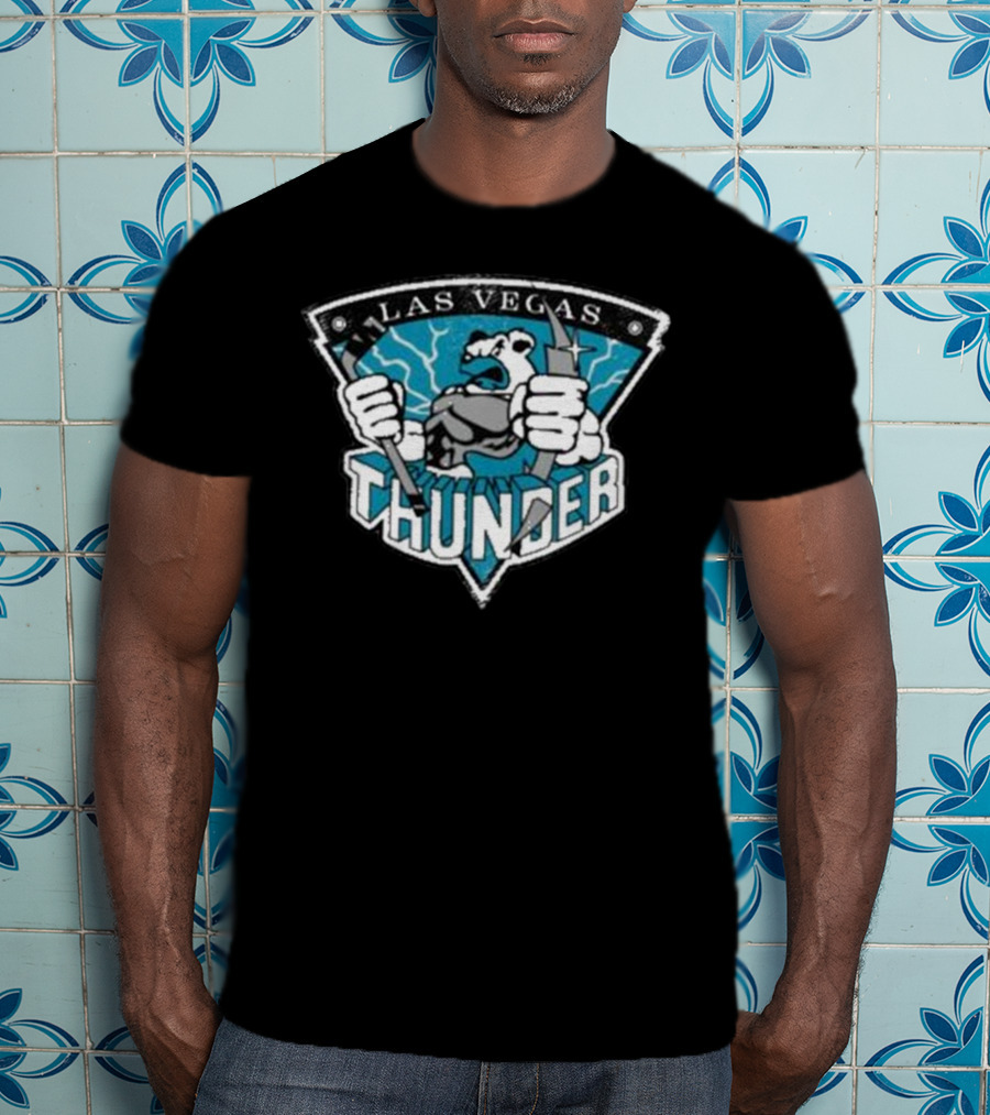Las Vegas Thunder Hockey Polar Bear T-Shirt