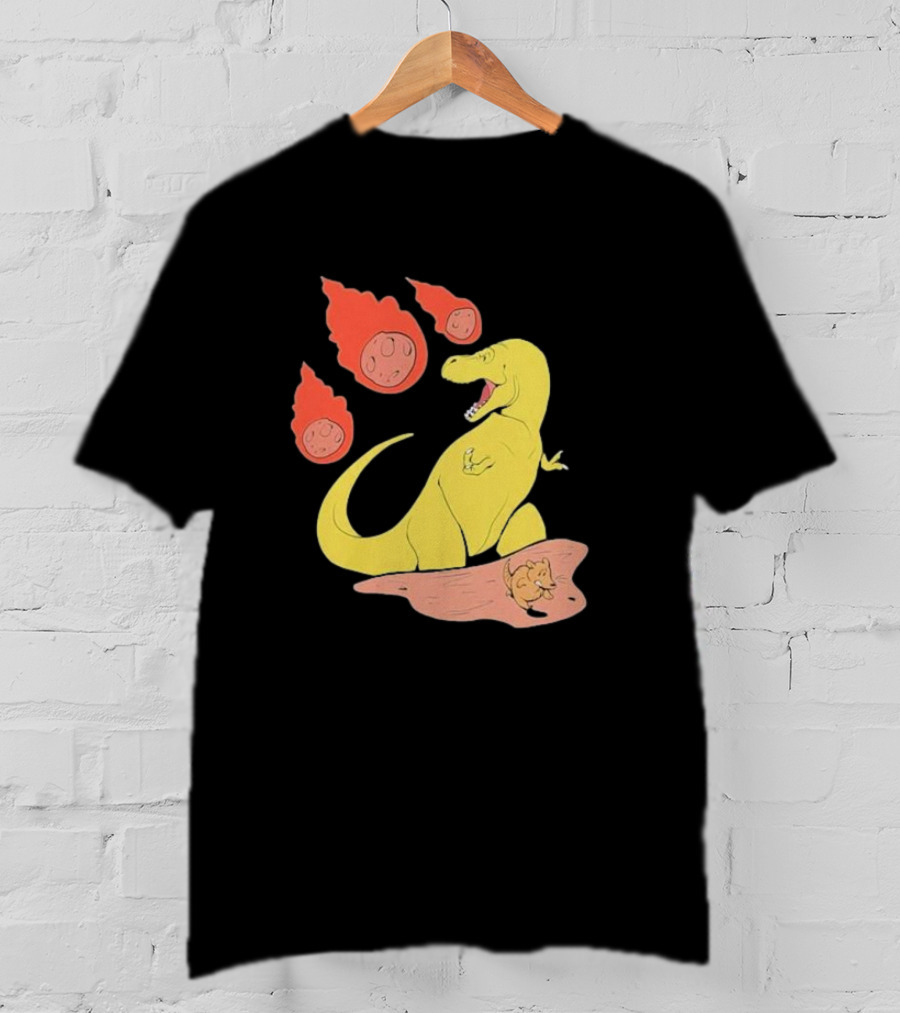 SMBC Dinosaur And Meteor Save Yourself Mammal T-Shirt