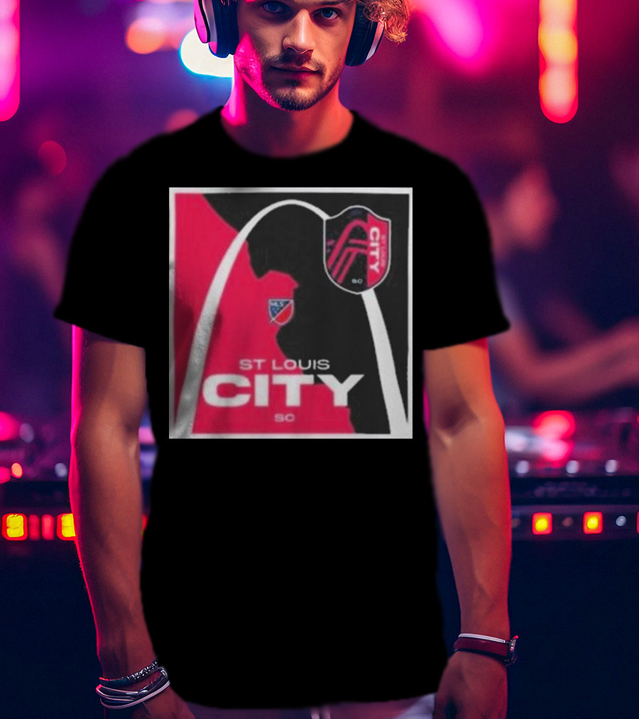 St Louis City SC Arch Badge Hometown Collection T-Shirt