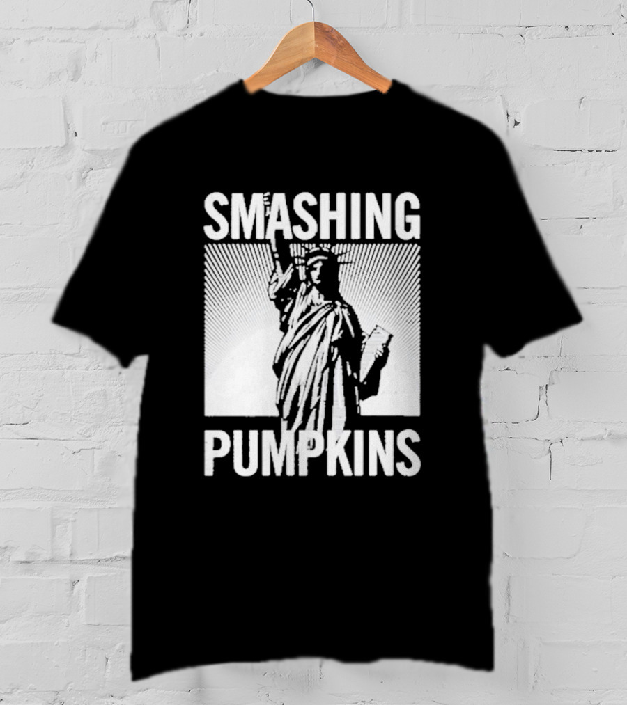 Smashing Pumpkins Statue Of Liberty Zeitgeist T-Shirt