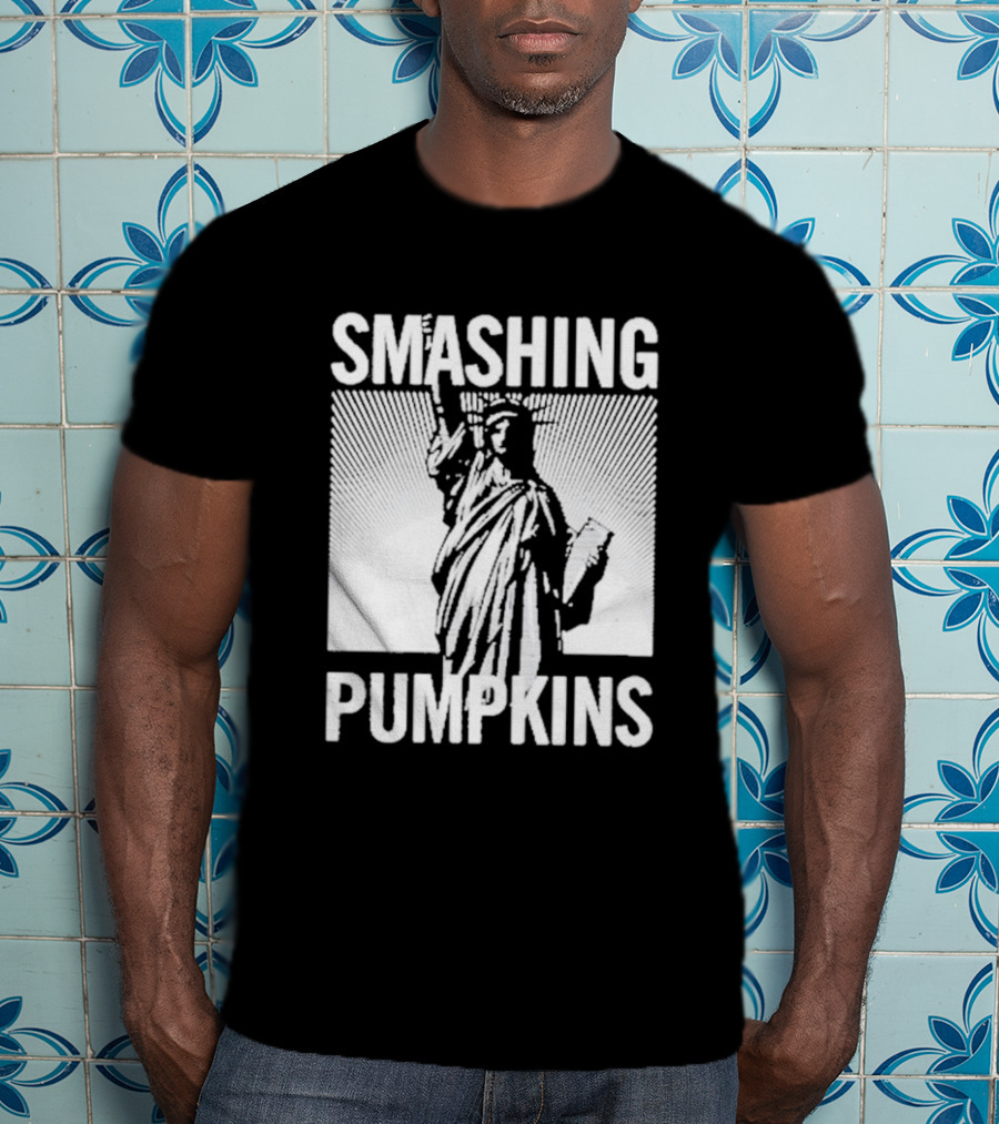 Smashing Pumpkins Statue Of Liberty Zeitgeist T-Shirt