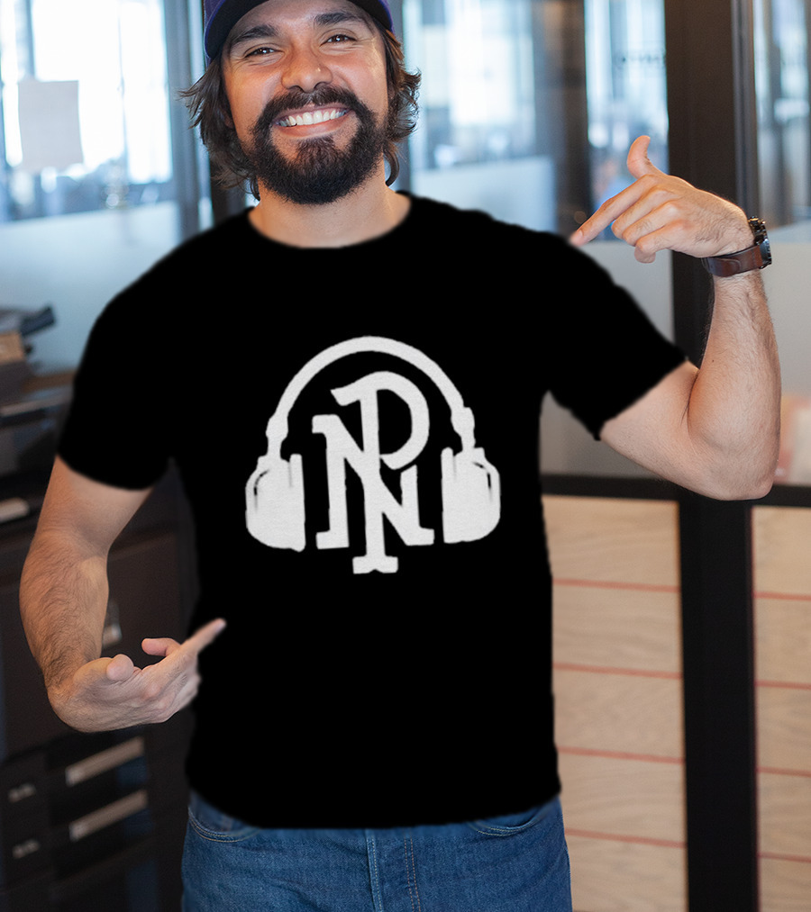 NPR Headphones Logo Year Of The Knife T-Shirt