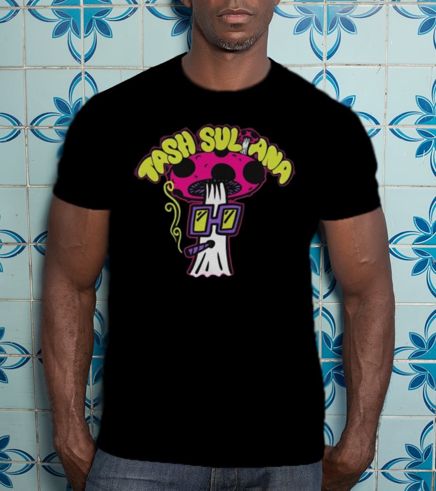 Tash Sultana Psychedelic Mushroom T-Shirt