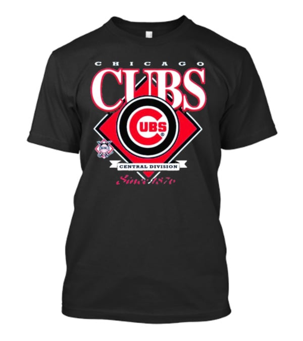 Chicago Cubs Central Division Since 1876 MLB New Era T-Shirt