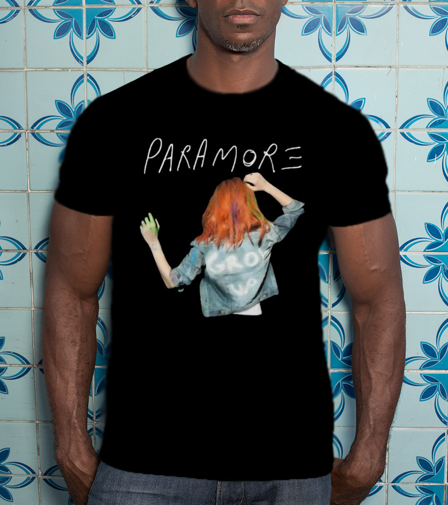 Paramore Grow Up Denim Jacket Back T-Shirt