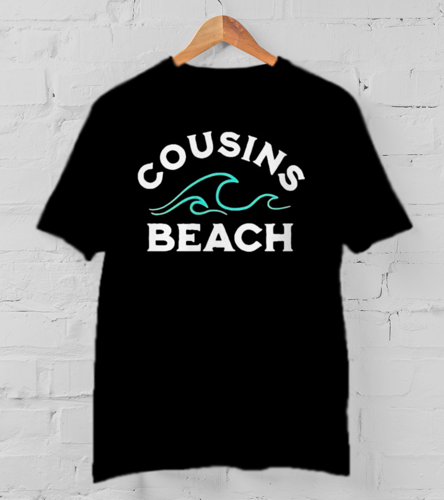 Cousins Beach Ocean Waves Summer T-Shirt