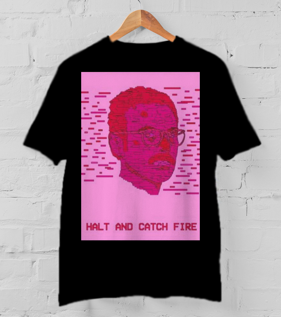 Halt And Catch Fire Retro Pixel T-Shirt