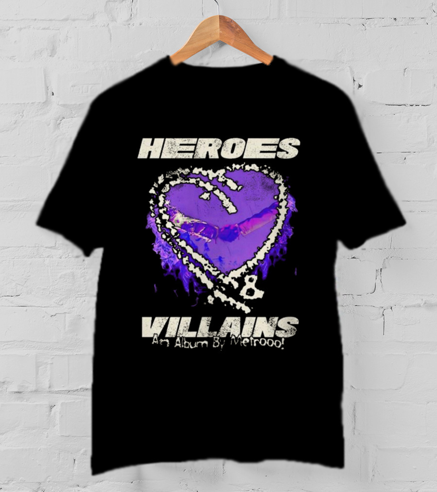 Heroes Villains An Album By Metrooooo  T-Shirt