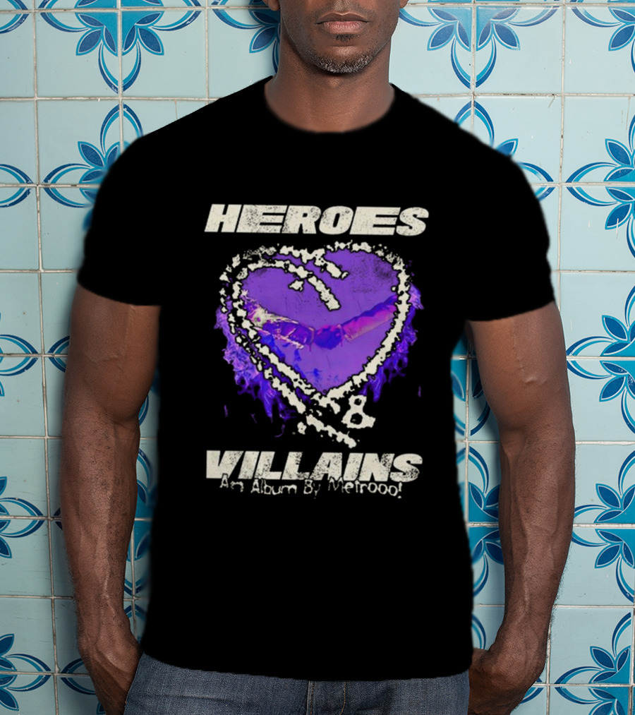 Heroes Villains An Album By Metrooooo  T-Shirt