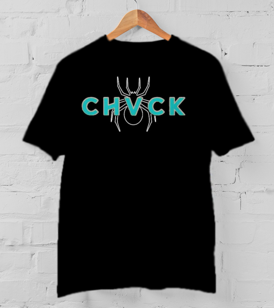 CHVCK Spider Typography T-Shirt