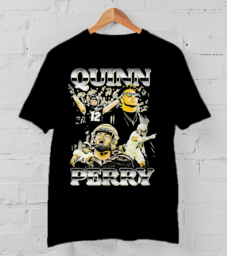 Quinn Perry Vintage Lightweight Football Celebration Montage T-Shirt