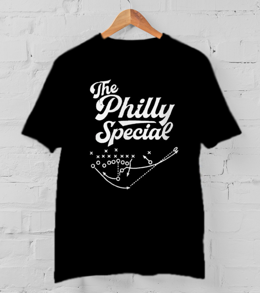 The Philly Special Football Play Diagram T-Shirt