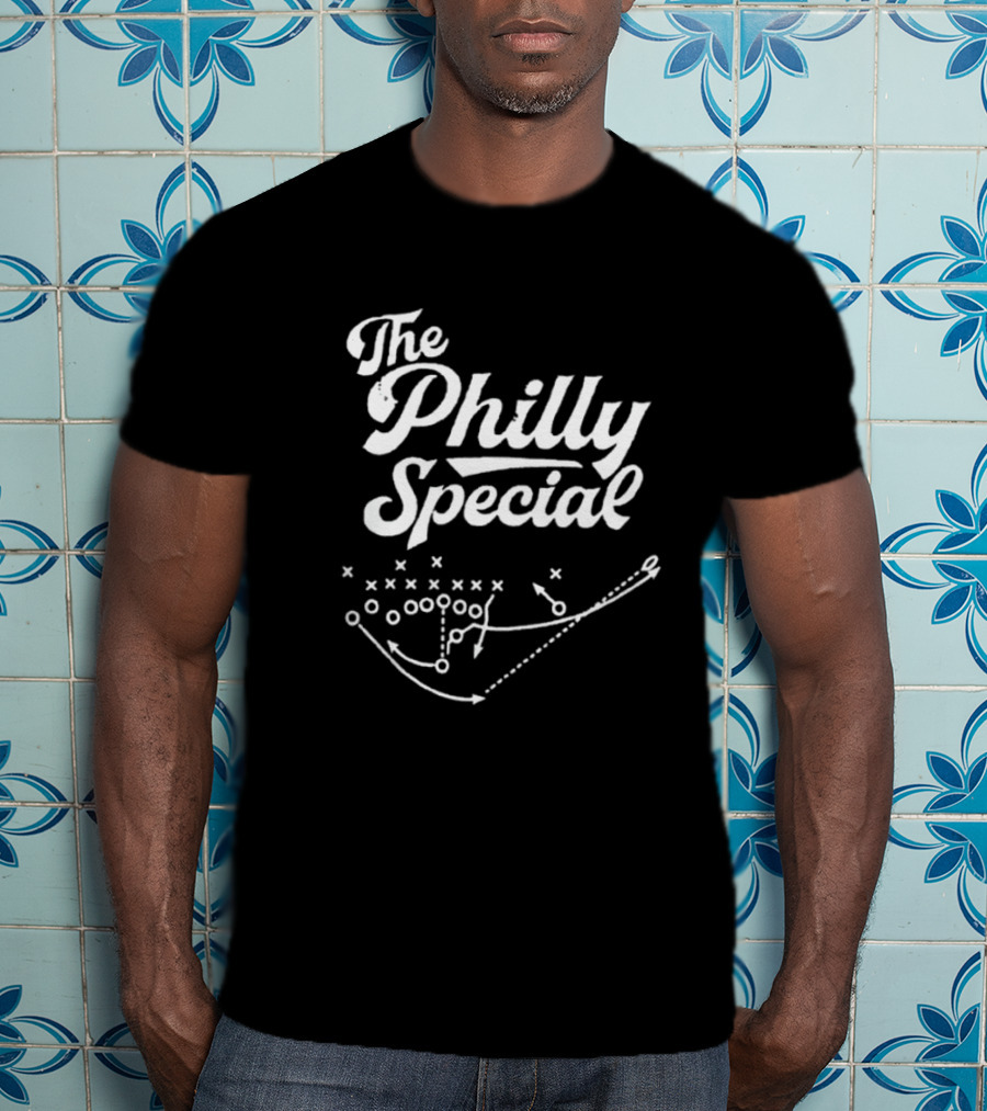 The Philly Special Football Play Diagram T-Shirt