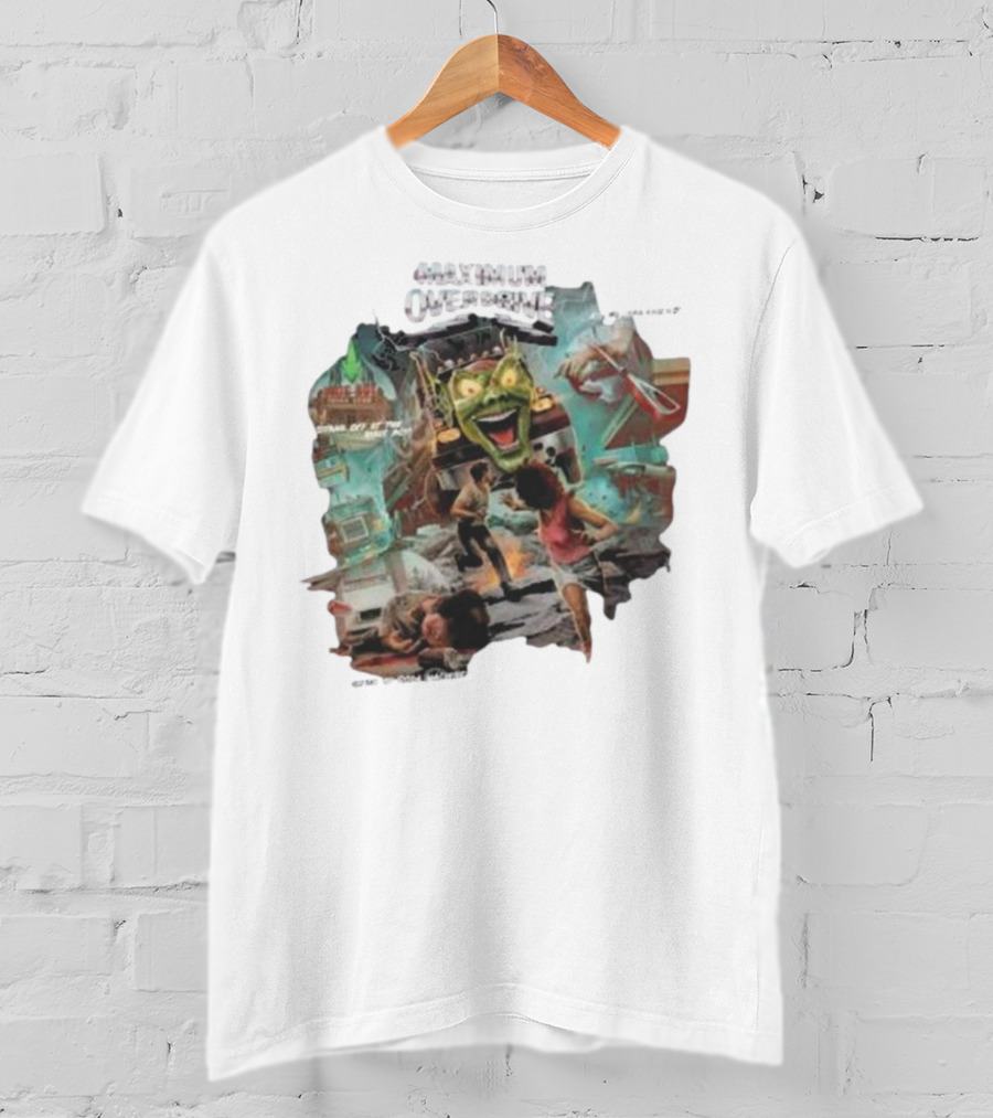 Maximum Overdrive Killer Appliances Stand Off At The Dixie Boy Truck Chase T-Shirt
