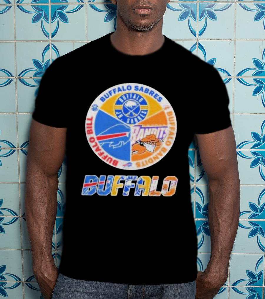 Buffalo Sabres Bandits Bills Team Sport Legend T-Shirt