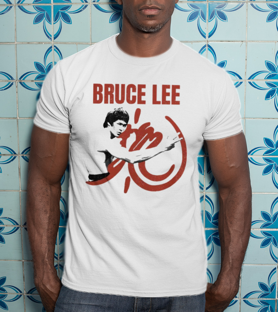 Bruce Lee Martial Arts Pose Symbol Classic T-Shirt