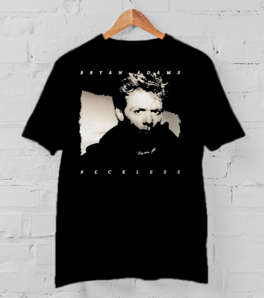 Bryan Adams Reckless Album Cover T-Shirt