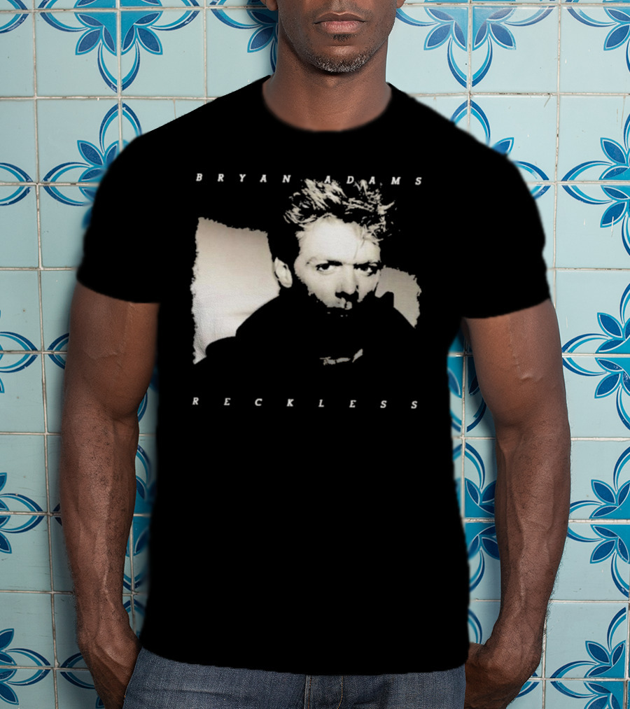 Bryan Adams Reckless Album Cover T-Shirt