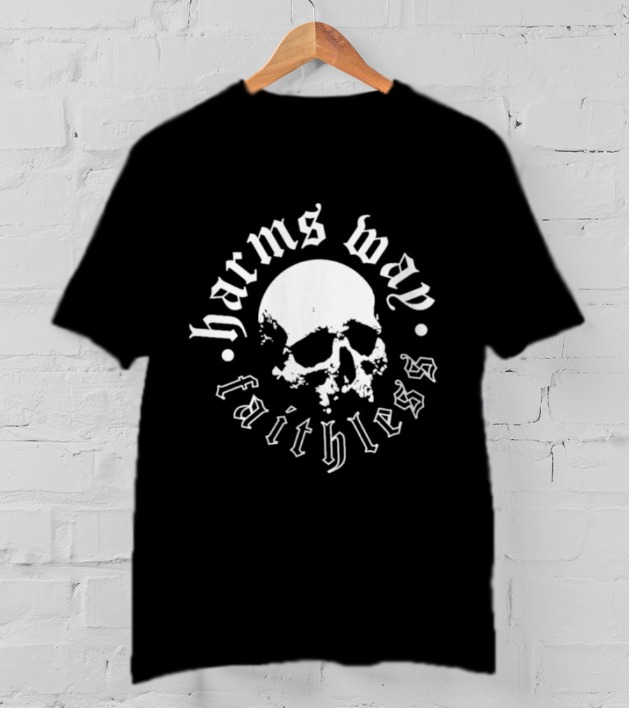 Harm's Way Faithless Skull T-Shirt
