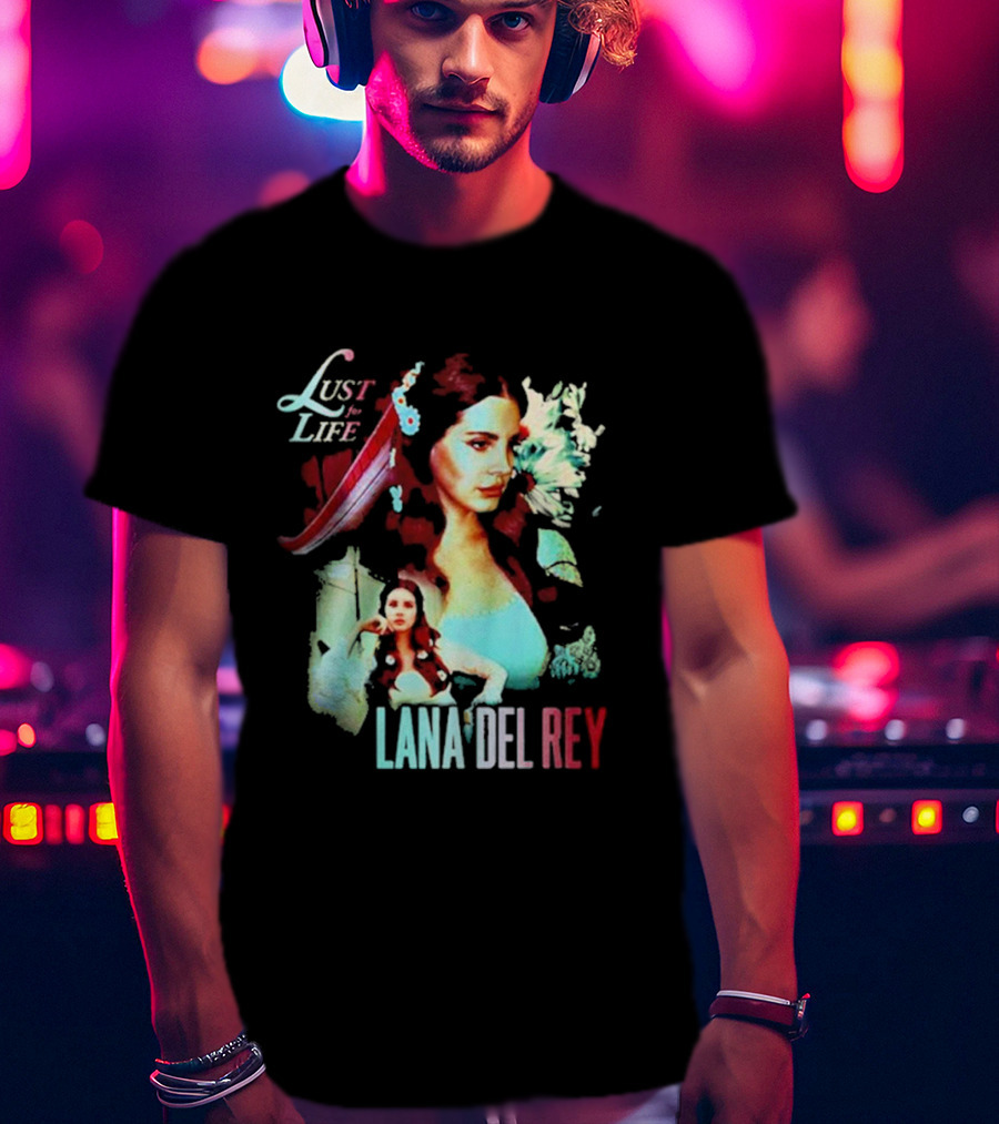Lust For Life Lana Del Rey Vintage 90s T-Shirt