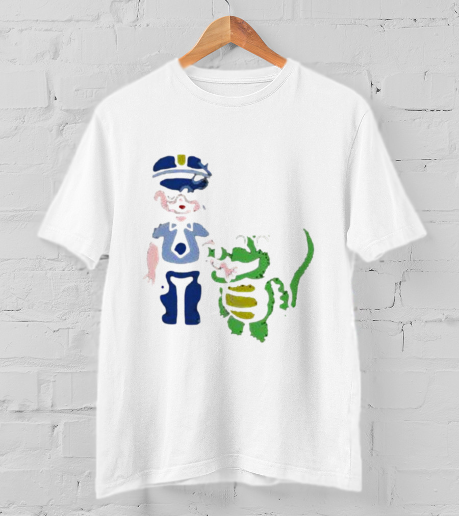 All Crocodilians Are Beautiful Police Officer And Friendly Crocodile T-Shirt