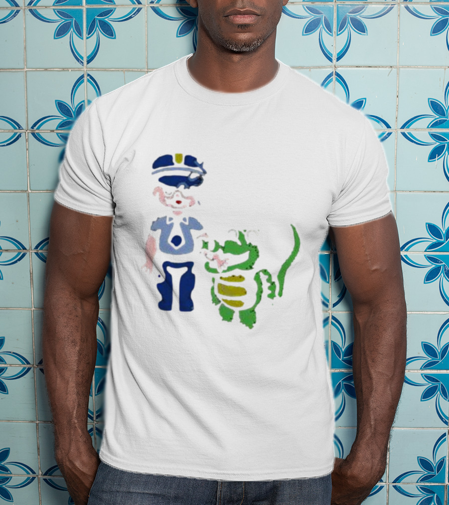 All Crocodilians Are Beautiful Police Officer And Friendly Crocodile T-Shirt