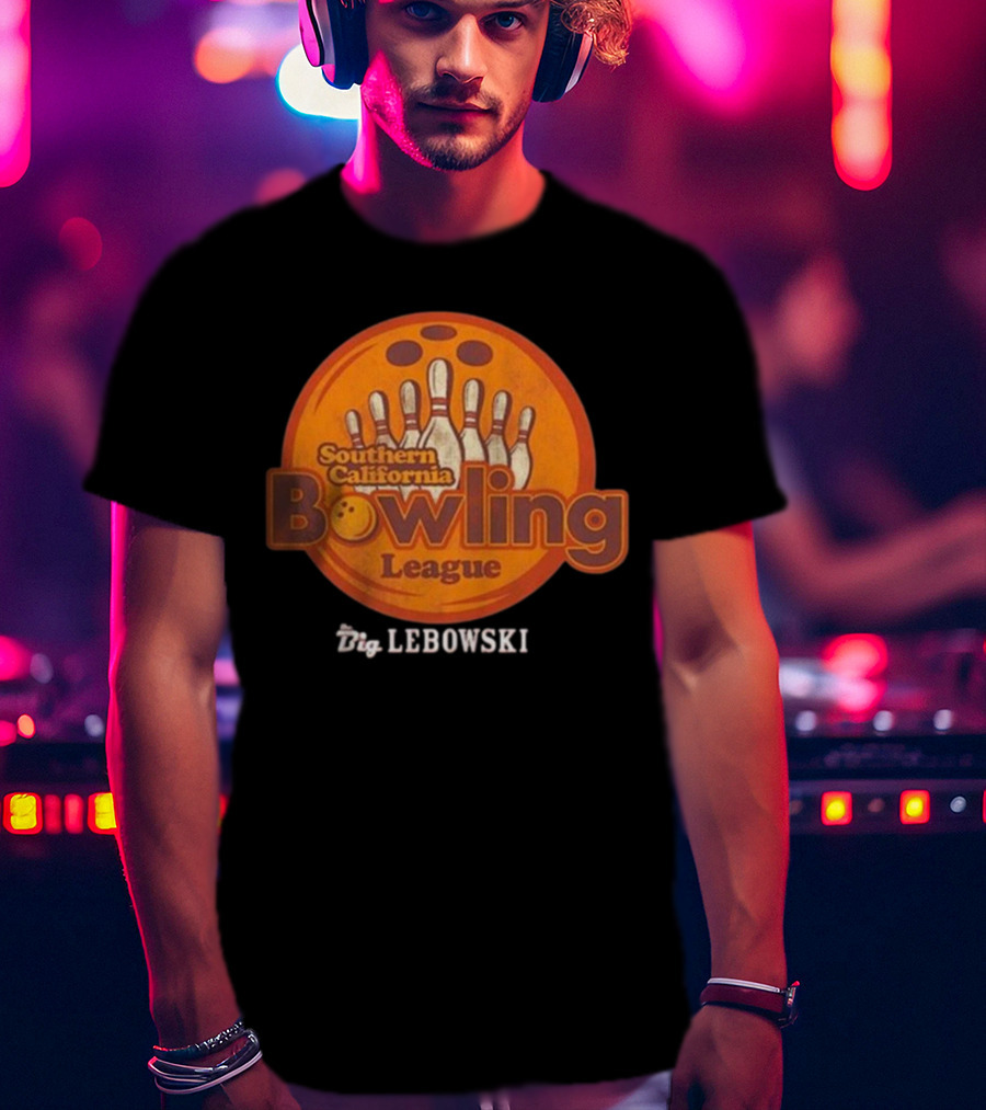 Southern California Bowling League Big Lebowski T-Shirt