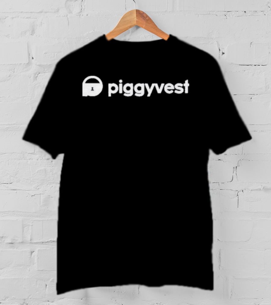Piggyvest Financial Savings Platform Logo T-Shirt