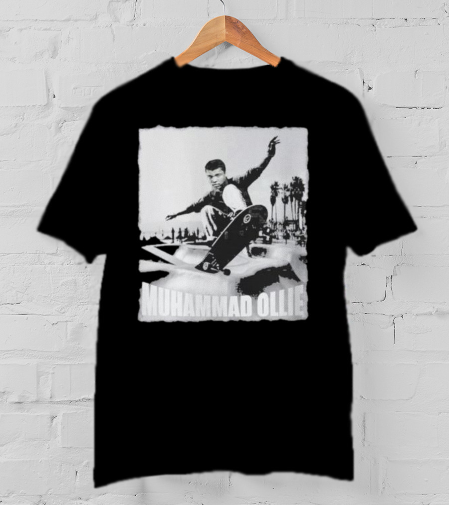 Muhammad Ollie Skateboarding Legend Crossover T-Shirt