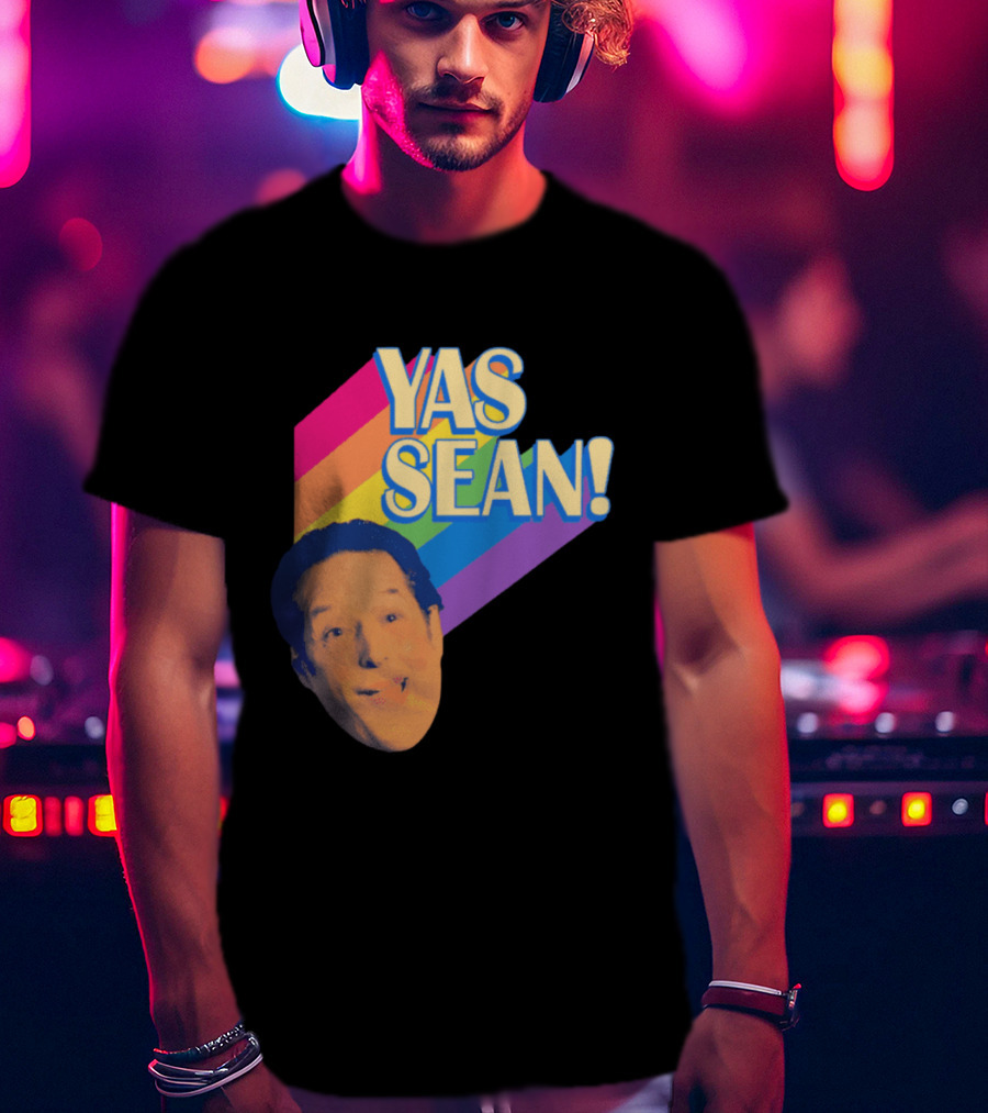Yas Sean Rainbow Face T-Shirt