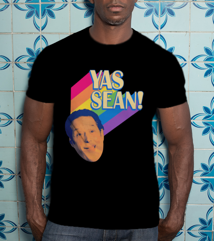 Yas Sean Rainbow Face T-Shirt