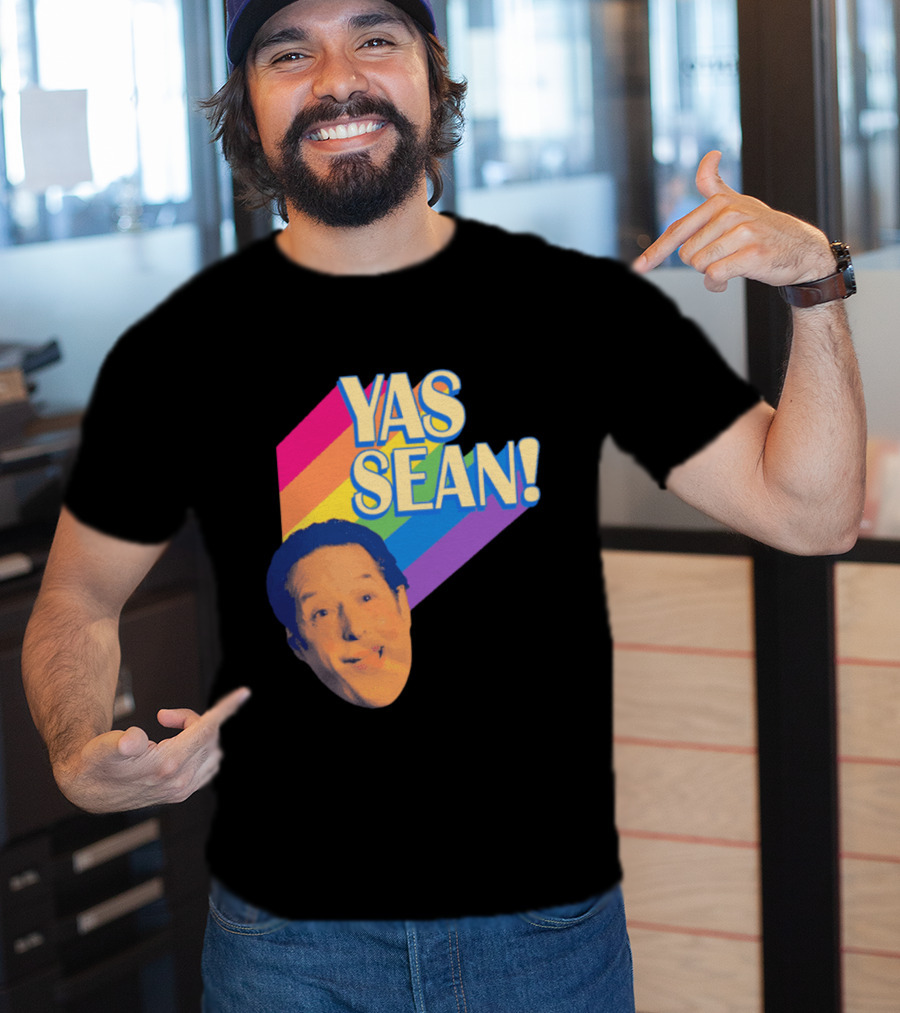 Yas Sean Rainbow Face T-Shirt
